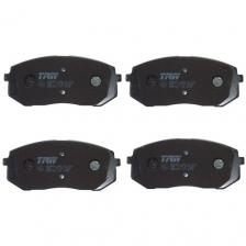 Дисковые тормозные колодки передние TRW GDB3461 (4 шт.) черный