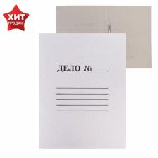 Скоросшиватель Calligrata «Дело», 300 г/м?, белый, немелованный, до 200 л