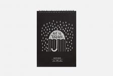 Скетчбук Rain 1 шт LISTOFF