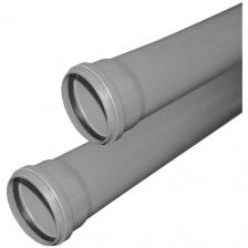 Труба внутренняя канализационная Ф110 с раструбом длина 0,75 м толщина стенки 2,2мм Valfex Optima (комплект из 5шт)