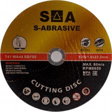 Отрезной круг по металлу Круг отрезной по металлу С-Абразив 230x1.8x22.2 мм Сегмент-Абразив 7930091775439