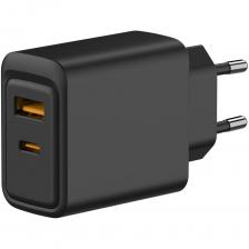 Сетевое зарядное устройство REXANT применяется для зарядки различных портативных электронных устройств. Модель оснащена разъемами USB-A и USB-C. Устройство обеспечивает быструю и безопасную зарядку благодаря встроенной защите от перегрева, перенапряжения и короткого замыкания.Адаптер совместим с широким спектром устройств и обеспечивает стабильную работу даже при длительном использовании. Продукт представлен в прочном и термостойком корпусе, имеет компактные размеры.