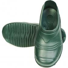 Мужские галоши БЕРТА ЭВА, зеленые 516з-44-45 – очень легкие и практичные, с удобной колодкой. Обеспечивают хорошую защиту от влаги и грязи. Выполнены из уникального по своим свойствам материала ЭВА. Он не пропускает влагу, устойчив к перепадам температур, сохраняет свои качества при различных погодных условиях. Специальный протектор обеспечивает устойчивость.