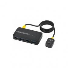 USB 3.0 switch переключатель 2-4 с выносной кнопкой