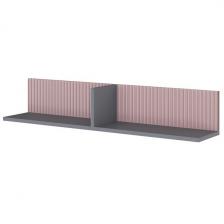 Полка ТЭКС навесная Сириния, пудра