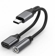 переходник oem Разветвитель Galdor C30 USB Type-C - mini jack 3.5mm