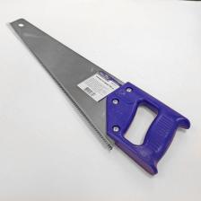 РОССНА Ножовка по дереву 400 мм Р861301.Изготовлена из высококачественной инструментальной стали с универсальным закалённым зубом. Применяется для поперечной распиловки древесины твёрдых и мягких пород.