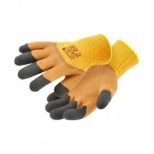 Перчатки HOEGERT TECHNIK серии LYCK - Тепло, Защита и Надежный Захват в Холодную ПогодуПерчатки рабочие утепленные LYCK от HOEGERT TECHNIK – это высококачественное решение для защиты ваших рук при выполнении различных задач в холодных условиях. Разработанные для обеспечения комплексной защиты и комфорта, они идеально подходят для механических работ.Преимущества:Тепло и комфорт: Утепленная конструкция с внутренней тканью из полиэстера и тонкой петлей обеспечивает тепло и комфорт даже в холодную погоду.Надежная защита: Сертифицированы в соответствии с EN 388:2016+A1:2018 (1131 X), обеспечивая защиту от механических опасностей и высокую стойкость к истиранию.Превосходный захват: Покрытие из рифленого латекса на кончиках пальцев и ладони обеспечивает отличный захват даже в водонепроницаемых средах.Высокая эластичность: Обеспечивают плотное прилегание к руке и не сковывают движения, позволяя выполнять точные манипуляции.Водонепроницаемость: Подходят для использования в условиях повышенной влажности и контакта с водой.Многоразовое использование: Изготовлены из прочных материалов, обеспечивающих долгий срок службы.Универсальное применение: Идеальны для работы на открытом воздухе, в неотапливаемых помещениях, в строительстве, сельском хозяйстве, логистике и других сферах, где требуется защита рук от холода и надежный захват.Перчатки серии LYCK – это отличный выбор для тех, кто ищет надежную защиту, тепло и комфорт для своих рук при работе в холодных и влажных условиях.