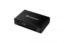 Устройства чтения карт памяти Transcend Считыватель карты памяти USB 3.0 All-in-1 Multi Card Reader, Black [TS-RDF8K2]