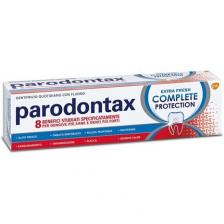 Зубная паста Parodontax Complete Protection Extra Fresh с фтором помогает остановить и предотвратить кровоточивость десен 75 мл