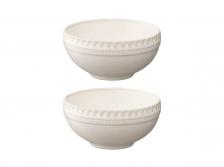 Набор из двух пиал белого цвета Kitchen Spirit