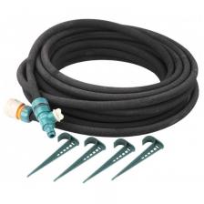 Сочащийся шланг Raco 4270-55927, 1/2? x 15 м, в комплекте с клапаном, колышками и соединителем c автостопом