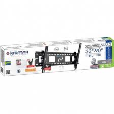 Кронштейн для телевизора Kromax STAR-2 черный 32"-90" макс.81кг настенный наклон