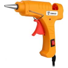 Пистолет клеевой Deko GG-30, 30 Вт, для стержней 7 мм, комплект 12 шт.