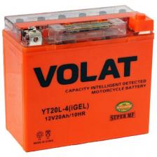 Аккумулятор VOLAT YT20L-4 (iGEL), полярность обратная