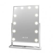 FENCHILIN Профессиональное настольное зеркало с подсветкой, 30х41 см