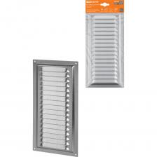 Металлическая вентиляционная решетка применяется для декоративного оформления отверстия приточно-вытяжной вентиляции. Изготовлена из оцинкованной стали толщиной 0.7 мм. Полимерное покрытие защищает сталь от окисления, а краску от преждевременного выцветания. Устойчива к негативным погодным условиям. Москитная сетка для защиты от насекомых.