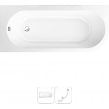 Акриловая ванна Art II производится в размере 170*72,5 см с лево- и правосторонним разворотом и сконструирована специально для углового размещения. В сочетании с закругленным экраном, изготовленным без швов и стыков, ванна визуально выглядит как отдельностоящее изделие, однако за счет плотного примыкания бортиков к стене ванна лишена всех недостатков: при принятии душа вода не стекает на пол, а мусор и мелкие предметы не накапливаются около чаши. Благодаря широким площадкам по углам можно с легкостью разместить предметы гигиены или же установить встраиваемый смеситель. Основа ванн из литьевого акрила — жесткий 4 мм лист полиметилметакрилата (ПММА), который помещают в вакуум-формовочное оборудование и под большим давлением заполняют матрицу будущей ванны. Для максимальной прочности конструкции по всему основанию купели закладывается усиленная плита ДСтП, а внешняя сторона покрывается смесью полимера с отвердителем и ровингом. После отверждения в ванне высверливают отверстия для слива-перелива. Сифон-автомат Useful Extras от Wellsee изготовлен из полипропилена высокой термической стойкости и прочности, неуязвим к воздействию агрессивных химических средств. Самоочищающаяся форма и изгибы сифона препятствуют скоплению грязи внутри обвязки и поддерживают высокую пропускную способность — 50 л/мин.