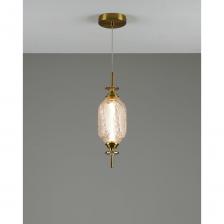 Подвесной светильник в современном стиле в с плафоном из рифленого стекла придает оригинальности и рельефно рассеивает свет. Светильник Tale станет прекрасным дополнением любого помещения. Подойдет для освещения обеденной зоны, кухни, зала, гостиной, а также для баров, ресторанов и кафе. Площадь освещения 3 кв. м. При монтаже светильник можно отрегулировать по высоте.