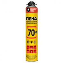 пена монтажная MASTERTEKS PRO 70+ всесезонная профессиональная 890мл, арт.9413295