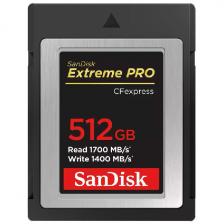 Карта памяти Sandisk Extreme PRO CFexpress [CF Другой для CF) 512 Gb 1700 Mb/s]