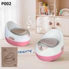 Детский горшок Ining Baby P002 с музыкой, pink
