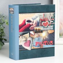 Фотоальбом на 200 фото 10x15 см «Любовь», 50 листов