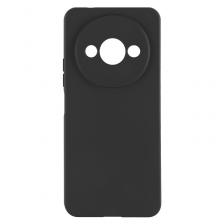 Чехол для Redmi A3, силиконовый черный