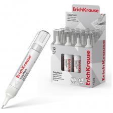 Ручка-корректор ErichKrause EasyMask объемом 4 мл представляет собой удобное и практичное решение для исправления ошибок в текстах. Благодаря быстросохнущей основе, корректор позволяет оперативно вносить правки без длительного ожидания. Металлический наконечник обеспечивает точное нанесение, что особенно важно при работе с мелкими деталями. Экстрабелизна состава гарантирует, что исправления будут незаметны на бумаге. Корректор выполнен из пластика и металла, что обеспечивает его долговечность и надежность. Отсутствие запаха делает использование комфортным даже в закрытых помещениях. Устойчивость к низким температурам позволяет использовать его в различных условиях. Упаковка из 12 штук делает продукт экономически выгодным для офиса или учебного заведения.