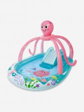 Игровой центр Intex 56138 Octopus, 2+, Голубой