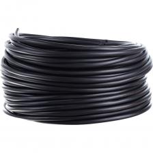 Провод ПВС АЛЬФАКАБЕЛЬ 2х1,5 мм черный ГОСТ 50 м 05022