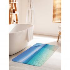 Коврик для ванной противоскользящий на пол 60х100 см станет ярким акцентом для создания домашнего уюта в интерьере вашей ванной комнаты. Большой половик для ванной, душевой и туалета выполнен из мягкого и приятного материала велсофт (100% полиэстер) с тонкой прослойкой из поролона. Велсофт- мягкий ворс, который обеспечивает комфортное прикосновение при хождении босиком. Основание изделия изготовлено из нетканого материала с антискользящим покрытием, что предотвращает его скольжение по плитке и кафелю. Края прямоугольного коврика надежно обработаны, не распушатся (не деформируются) во время эксплуатации. Быстро высыхает и не теряет своих свойств при длительном контакте с влагой. Универсальное изделие подходит для использования в бассейне, сауне, спальне в качестве прикроватного коврика и как коврик для детей. Аксессуар для ванной мгновенно впитывает влагу, быстро сохнет и не линяет. Уход: стирать при температуре 30-40 градусов, выбирая деликатный режим стирки и отжим не более 800 оборотов. НЕ ОТБЕЛИВАТЬ! Декоративная защитная подстилка с фотопринтом подходит для дома и дачи, хороший подарок маме, бабушке, папе, дедушке на День рождения, юбилей и новоселье. В комплект к коврику вы можете подобрать шторку для ванной и корзинку для белья под брендом JoyArty. Яркость рисунка может отличаться от изображения на сайте. Допустимо отклонение в размерах +- 2 см.