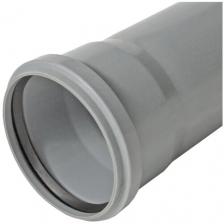 Труба PP-H с раструбом серая BASE Дн 50х1,8х1,0м VALFEX 200500100