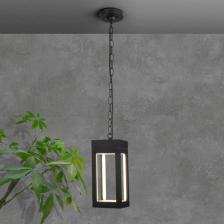 Уличный светильник подвесной светодиодный 1528 IP54 Elektrostandard Frame TECHNO LED черный