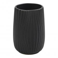 Стакан для ванной Primanova Soul настольный керамика черный (DR-78002)