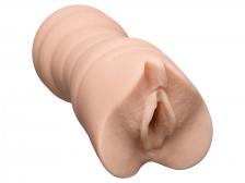 Мастурбатор Doc Johnson Sasha Grey Cream Pie Pocket Pussy, телесный