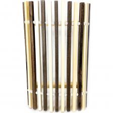 Прямой настенный абажур Бацькина баня Zebra thin rail 30772