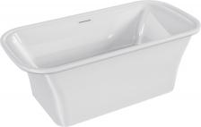 Ванна из искусственного камня Jacob Delafon Elite E6D364RU-00 180x85 см, отдельностоящая, белая, на ножках, со сливом-переливом, с донным клапаном