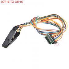 SOP SOIC SOIC16 SOP16 FLASH CHIP зажим для проверки ИС BIOS программатор sop16 на разъем dip16 адаптер конвертер
