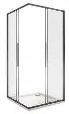 Душевой уголок Good Door Idea CR-100-C-CH 100x100, профиль хром