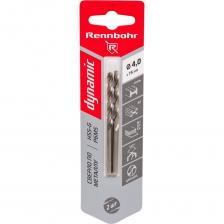 Сверло по металлу RENNBOHR DYNAMIC CARD, HSS-G, P6M5. Сверло по металлу Rennbohr — незаменимый инструмент для профессионального использования в самых разных областях деятельности. Оно обеспечивает быстрое и точное сверление отверстий в металле, позволяя выполнять работы качественно и эффективно. Сверло имеет высокую производительность благодаря своей конструкции и использованию современных материалов. Это позволяет использовать его для выполнения большого объема работ без перегрева и деформации инструмента. Кроме того, оно обладает высокой точностью, что особенно важно при выполнении сложных задач. При температуре 500-600 °C режущая кромка инструмента сохраняет свою высокую твердость. HSS-сталь способна на протяжении 4 часов сохранять режущие свойства при высоких температурах без потери твердости. Быстрорежущую сталь отличает стойкость к хрупкому разрушению. Легко переносит вибрацию, удары, высокую подачу и глубокий рез. Rennbohr подходит для сверления как тонких, так и толстых металлических деталей, обеспечивая надежное и аккуратное выполнение операций. Благодаря своей универсальности, этот инструмент может использоваться в различных сферах, включая строительство, ремонт автомобилей, производство мебели и другие виды работ, где требуется сверлить металл. Применение этого сверла значительно сокращает время на выполнение задачи и улучшает качество конечного результата. Оно помогает достичь максимальной эффективности и точности, что является важным фактором для профессионалов в любой области. Внимание, изображение товара может отличаться от реального! Верные параметры указаны в технических характеристиках товара.