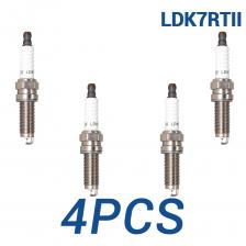 Свеча зажигания фонарь LDK7RTII двойной Иридиевый Свеча для LKR7B9 YR7MPP33 для Denso ZXU22HPR8 SXU22HDR8 для Mitsubishi 1822A010, 2-8 шт.