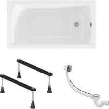 Комплект акриловой симметричной ванны «MODERN» с ножками и сливом-переливом – выгодное решение для ванной комнаты. Элементы, входящие в комплект, специально разработаны для данной модели. Это гарантирует идеальную совместимость и легкую установку. MODERN – хит всех продаж! Компактная модель для небольшой планировки. Универсальный дизайн гармонично смотрится в ванной как в классическом, так и в современном стиле. Простая, но при этом изысканная, станет украшением интерьера и будет актуальна всегда. Комплект ножек – устойчивые металлические перекладины для установки ванны. Они являются надежной опорой и обеспечивают прочность всей конструкции. Ножки можно установить на нужную высоту, что позволяет адаптировать ванну под особенности планировок. Полуавтоматический слив-перелив для ванны GC-4 прост в использовании. Сифон не требует сложной настройки или специального обслуживания. Слив открывается поворотом крышки перелива, которая расположена на стенке ванны. Модель обеспечивает быстрый и эффективный сток и защиту от протекания и неприятных запахов. Панель для прямоугольной ванны «MODERN» приобретается отдельно. Подходящая модель: Панель FLAT 140, Артикул: 02фл14