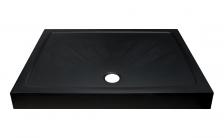 Душевой поддон GIGANT PRO 120x80 черный матовый