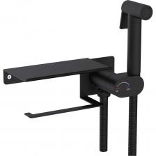 Гигиенический душ со смесителем RGW SP-221-B Черный (Смеситель/шланг/гигиенический душ/) 581408221-04