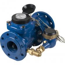 Комбинированный счетчик холодной воды. СТВК-2 предназначен для систем с большой амплитудой расходов и разбросов давления. Может применяться в пожарных распределительных сетях и на объектах со значительным сезонным (суточным) колебанием расхода воды.