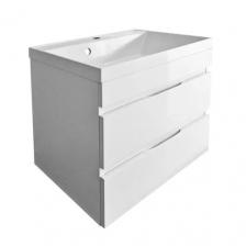 Тумба под раковину подвесная Stella Polar Памелла 90 белая