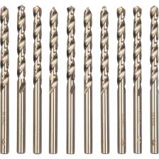 Сверло по металлу Р6М5/М2 (10 шт; 5.4 мм; ц/х; вышлифованное Класс А1) WOLFSTAR da00251