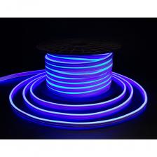 Гибкий неон двусторонний, бухта 50 м, 220В, 8х16 мм – эластичный шнур из матового поливинилхлорида грибовидной формы. На подложке в нижней части внутри шнура расположена лента с плотно напаянными на нее светодиодами SMD 2835, что дает равномерное свечение по всей длине Неона.