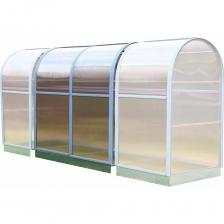 Удлинение к парнику TMK Удача плюс 2 м 1.0 с оцинкованной грядкой, поликарбонат НАНО 4 мм 133-798